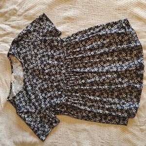 BobBom Blue Floral Babydoll